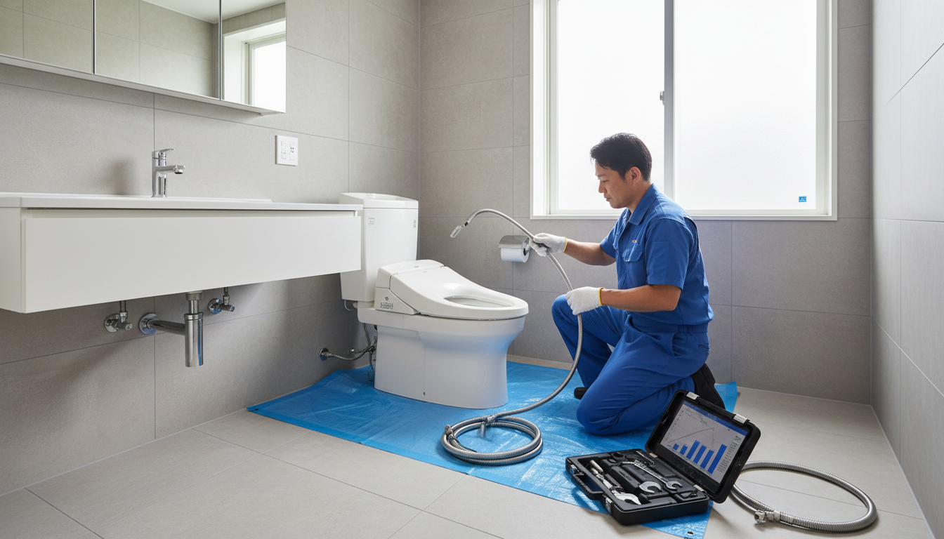 トイレつまりの修理料金、大津町の相場は?に関する画像