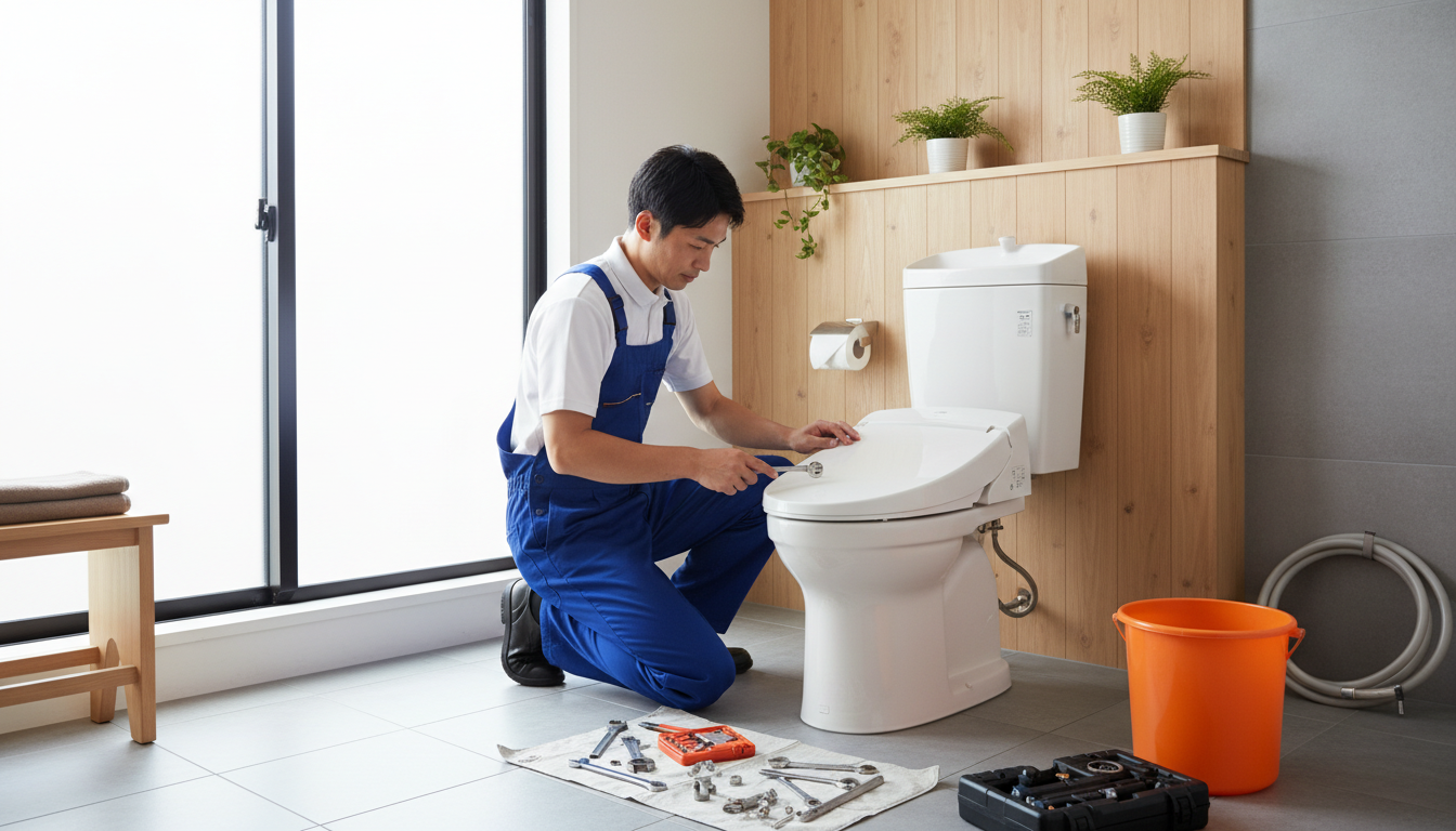 大槌町で信頼できるトイレつまり修理業者の特徴に関する画像