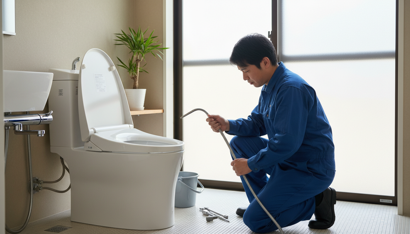 北上市のトイレつまり修理料金の相場は？に関する画像