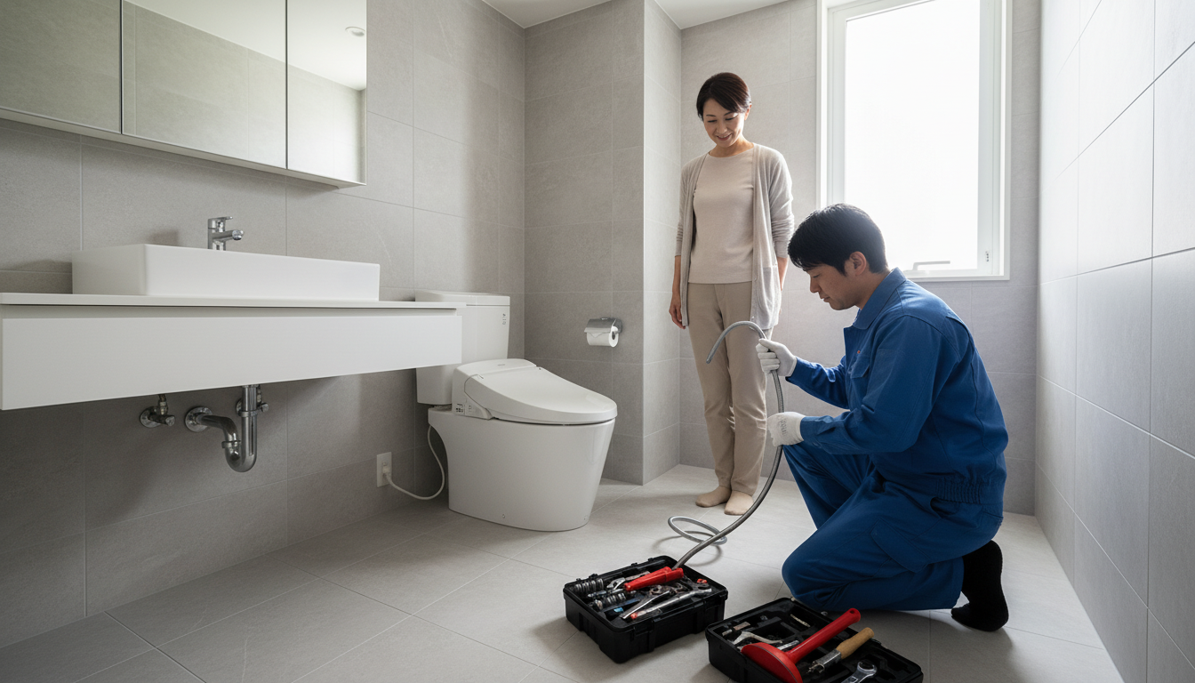 玉名市で信頼できるトイレつまり修理業者を選ぶ5つのポイントに関する画像