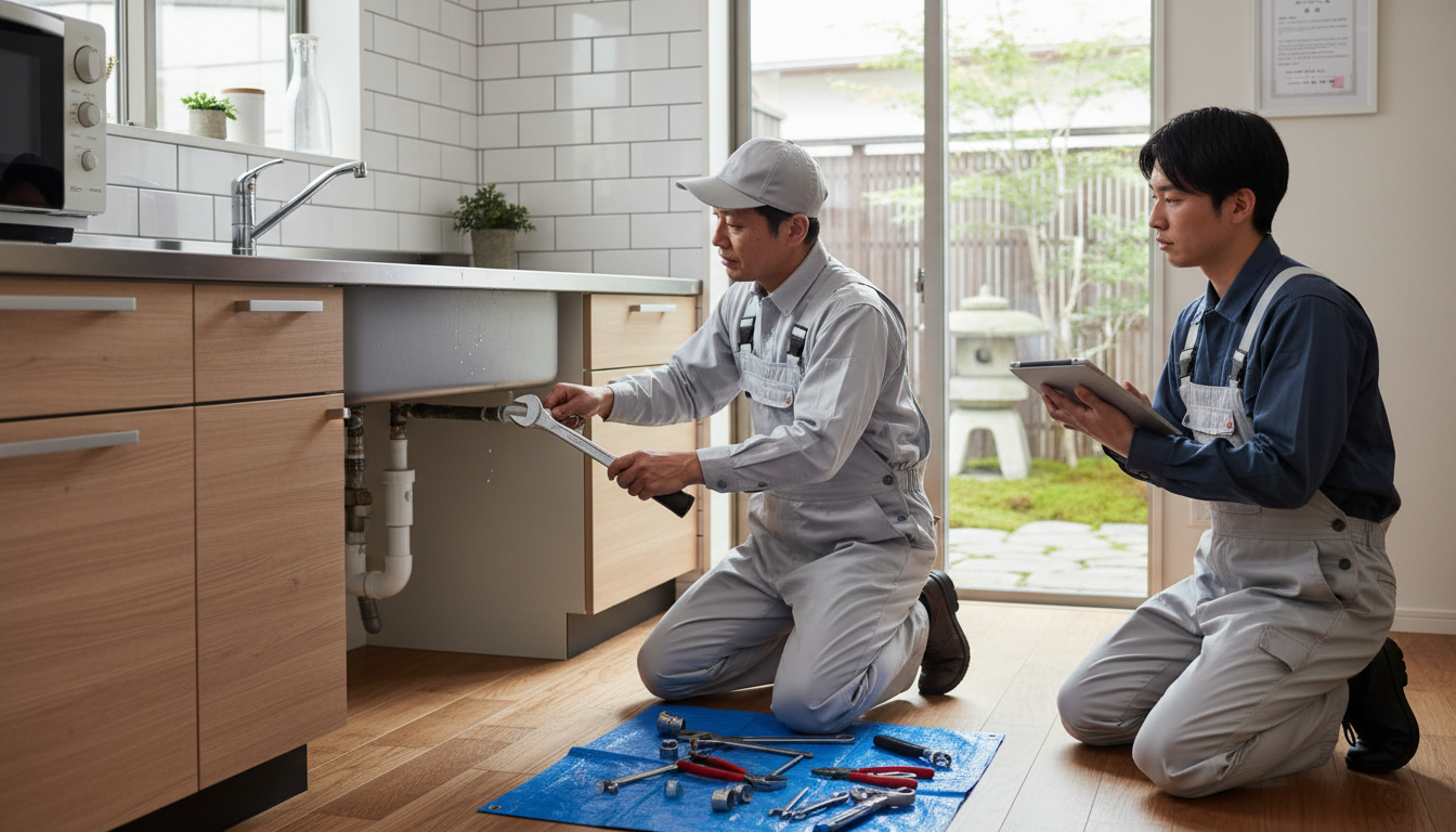 1. 水道局指定工事店であるかに関する画像