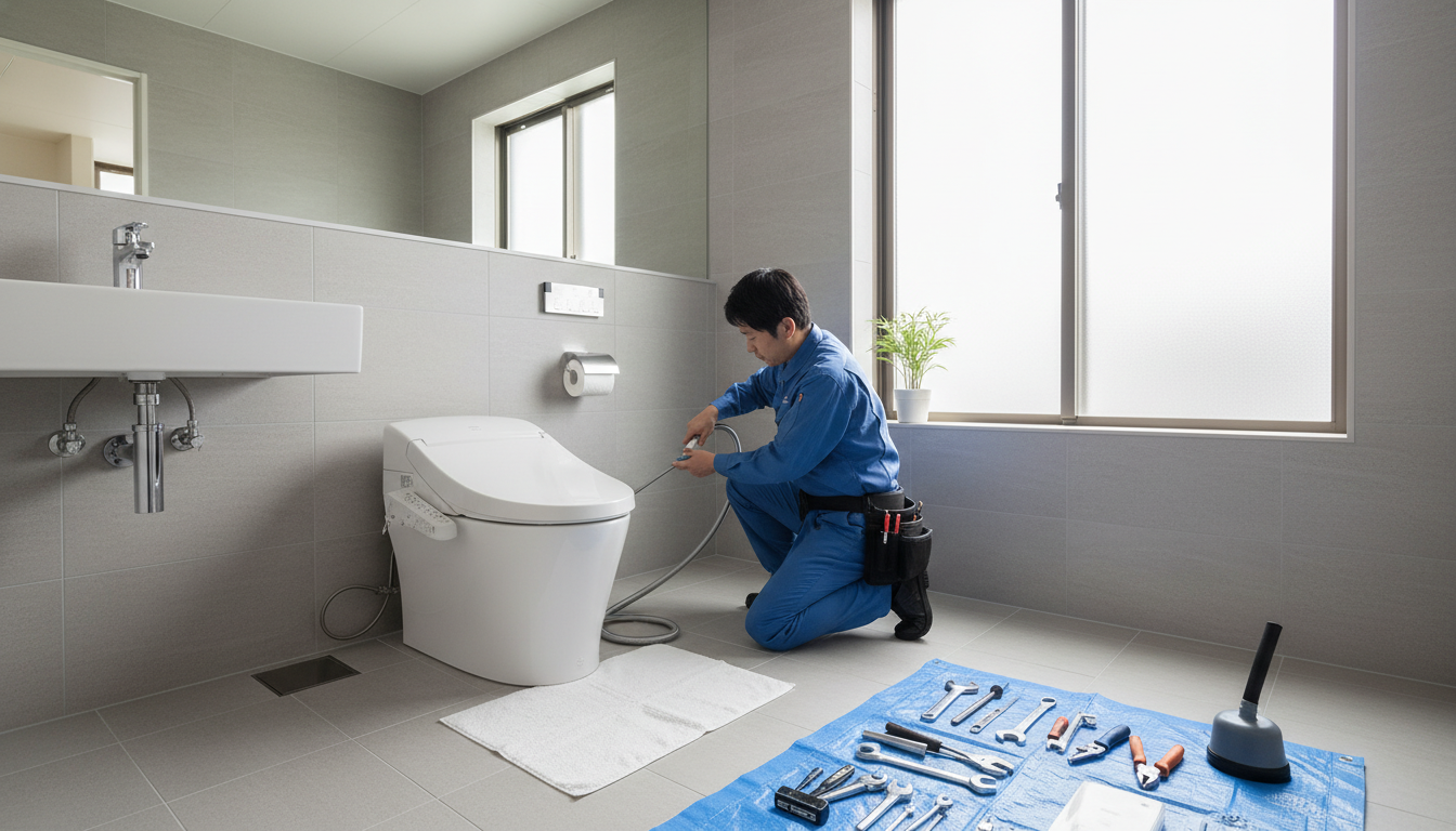 草津町でのトイレつまり修理業者の選び方①：料金体系の明確さに関する画像