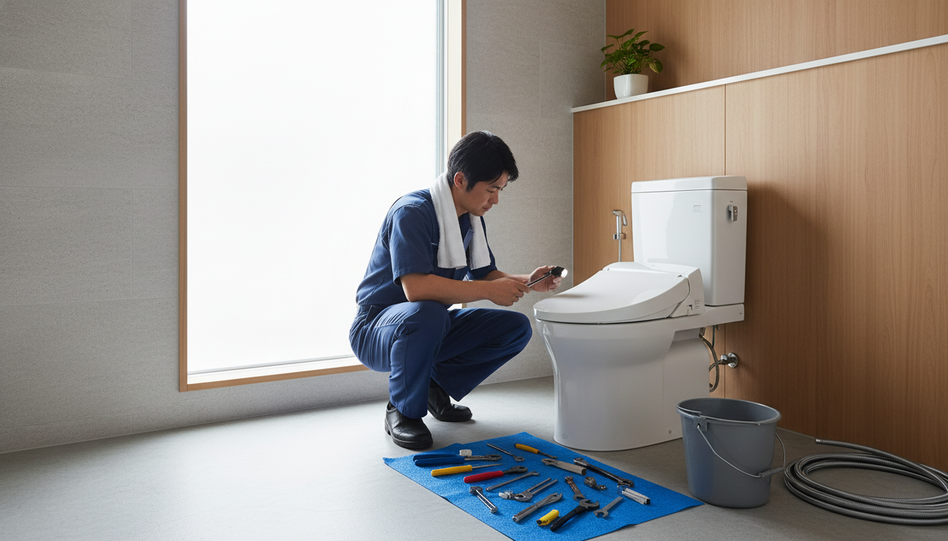 前橋市のトイレつまり修理の料金相場は？に関する画像