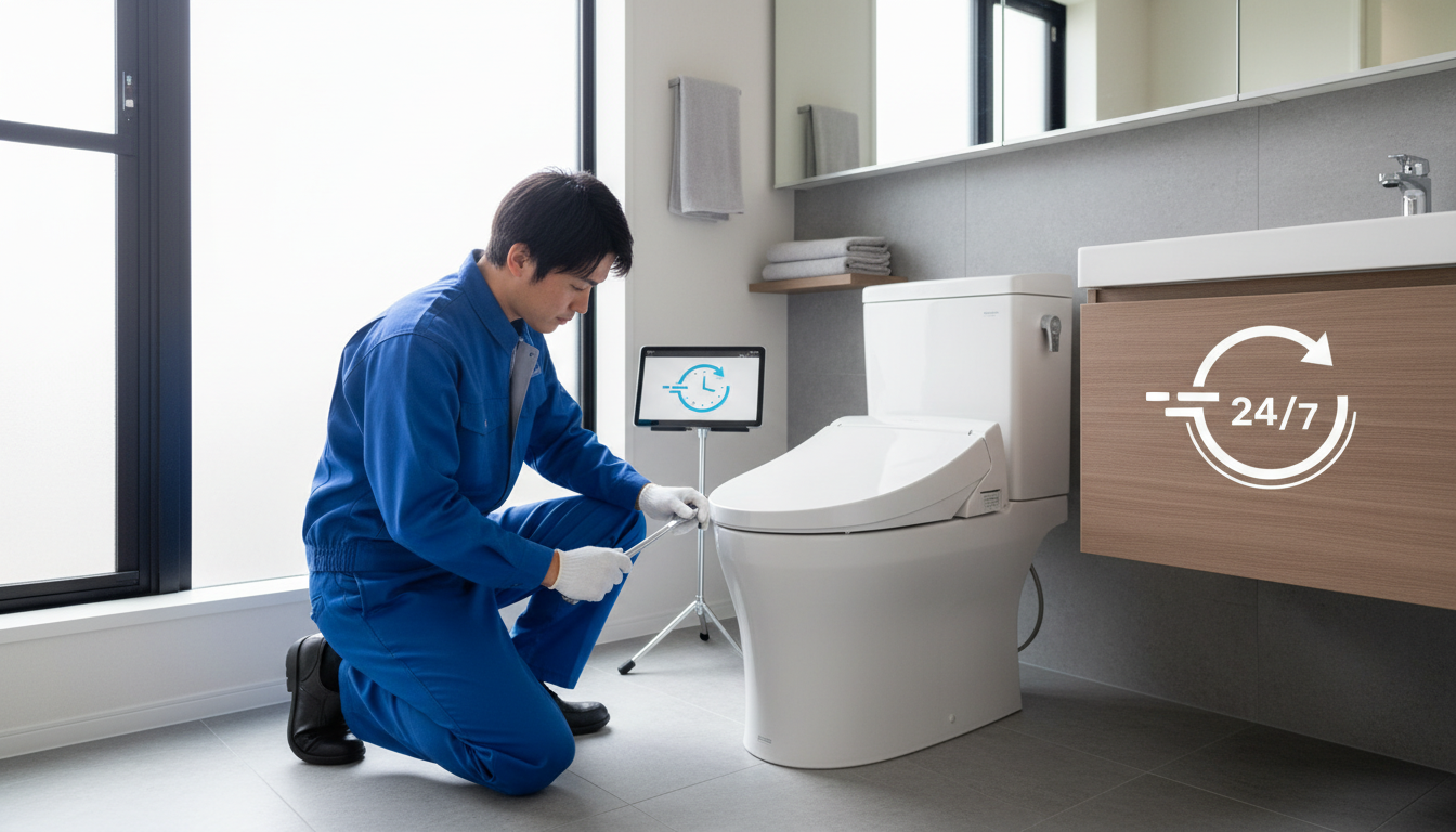 ポイント1：対応の速さと24時間365日受付の重要性に関する画像