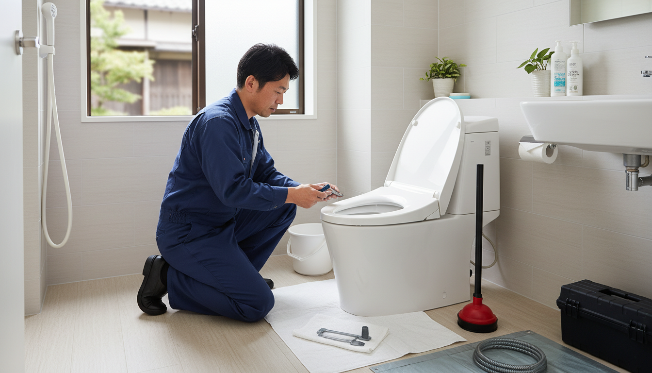 広島市中区のトイレつまり修理 料金相場と内訳に関する画像