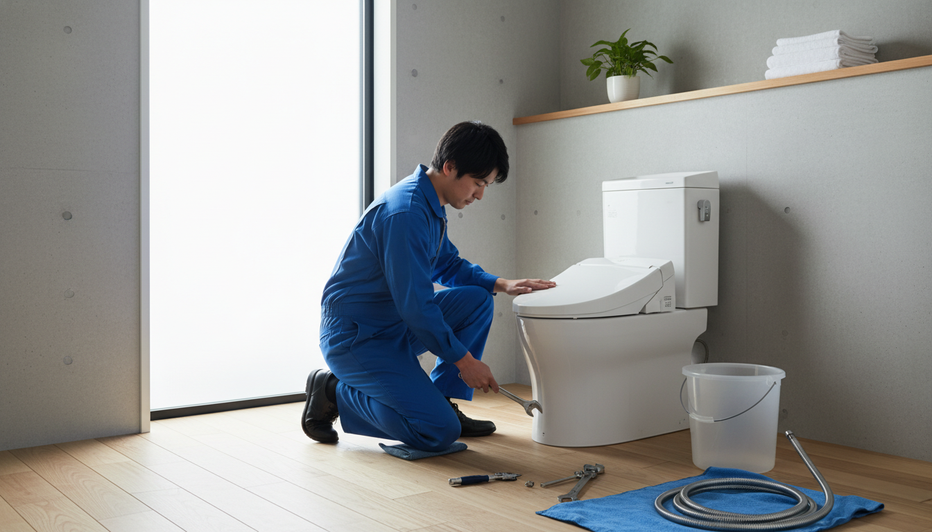 府中町で信頼できるトイレつまり修理業者を選ぶ5つのポイントに関する画像