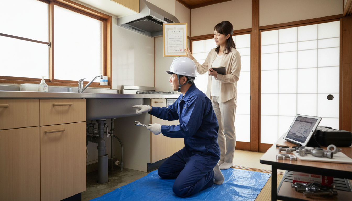 1. 「水道局指定工事店」であるかを確認するに関する画像