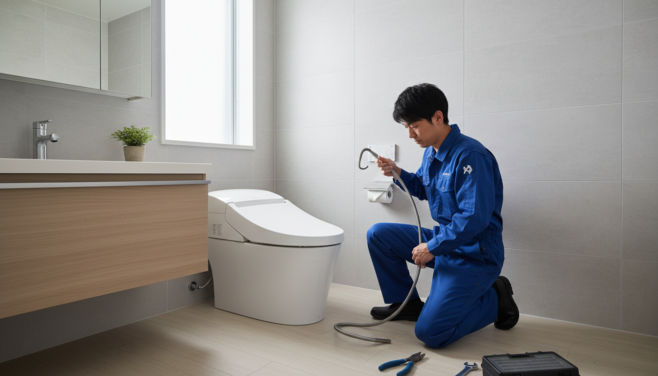 広島市佐伯区のトイレつまり修理業者の料金相場に関する画像