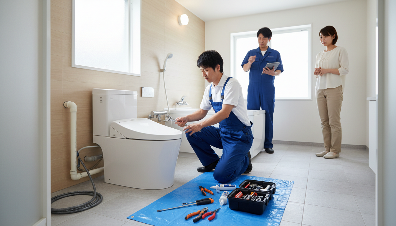 さぬき市のトイレつまり修理にかかる料金相場に関する画像