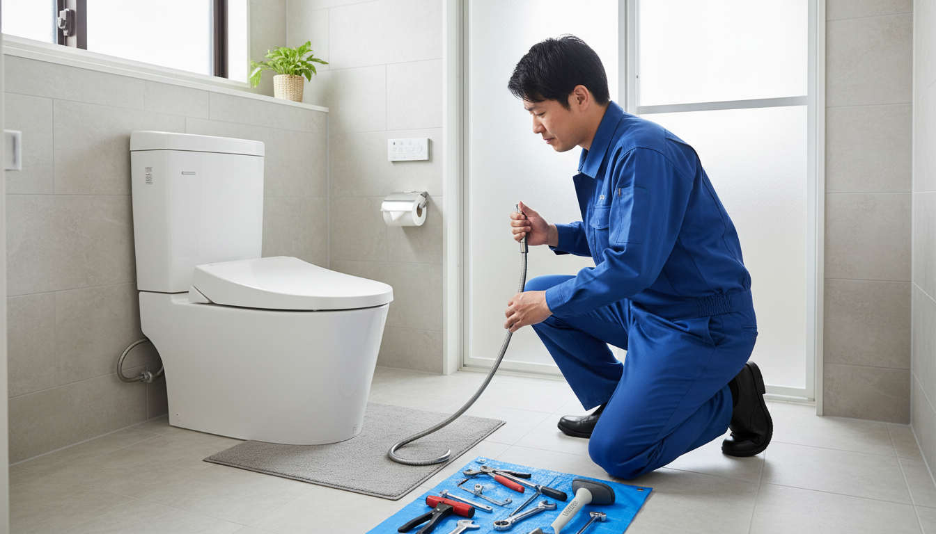 東かがわ市のトイレつまり修理、料金相場はいくら？に関する画像