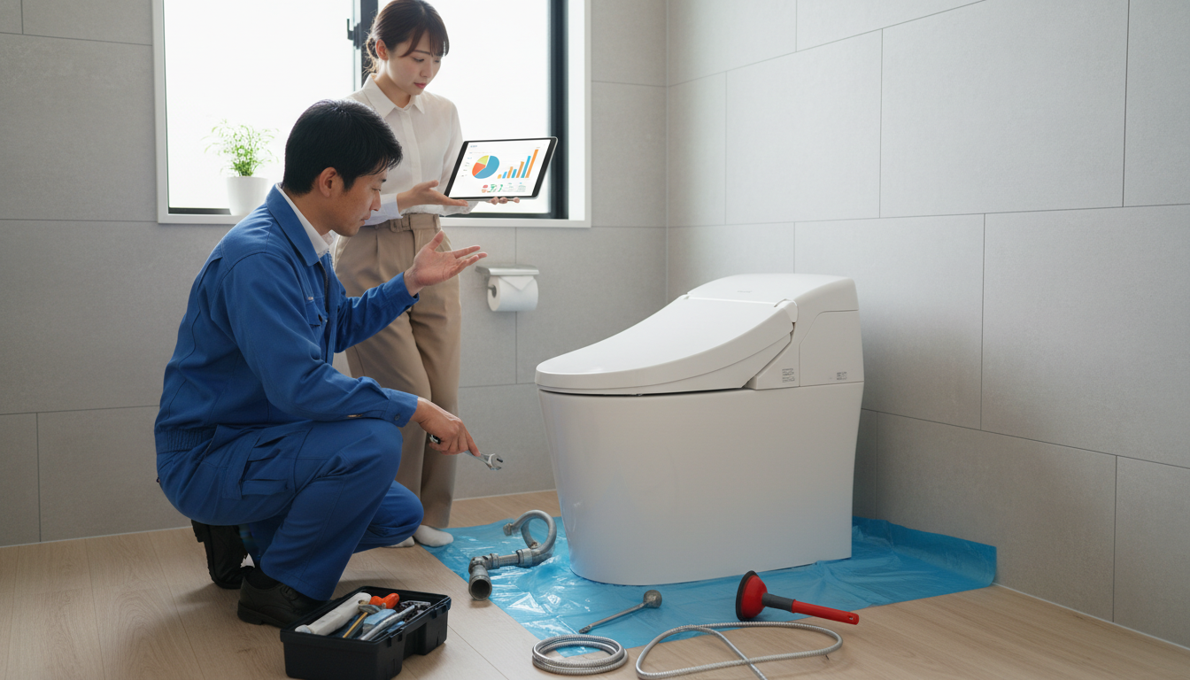 1. トイレつまり修理の料金相場と内訳を理解するに関する画像