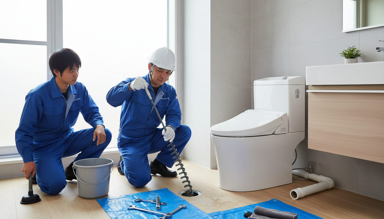 トイレつまりの症状別・料金相場に関する画像