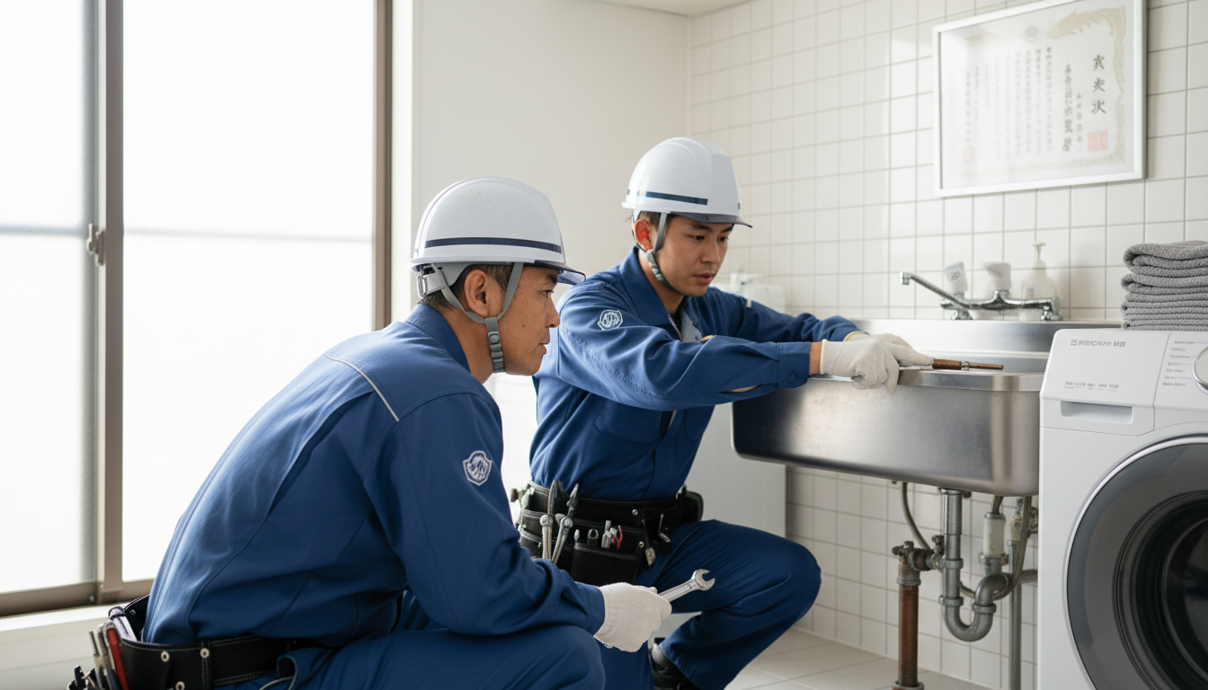 1. 水道局指定工事店であるかを確認するに関する画像