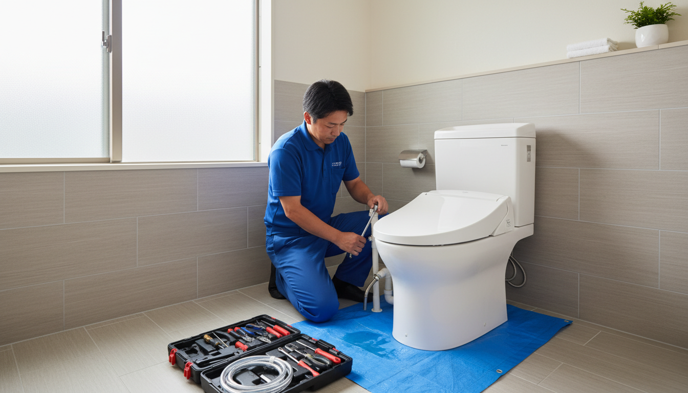 杵島郡大町町のトイレつまり修理料金の相場に関する画像