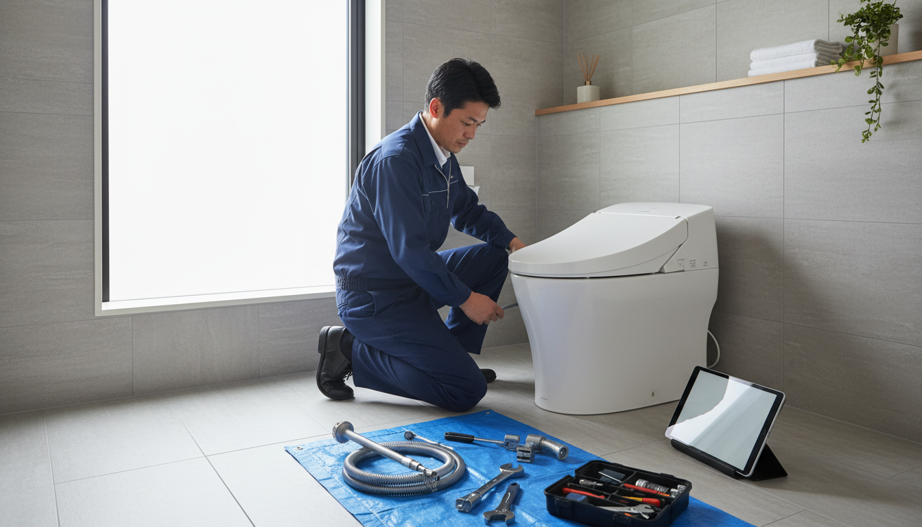 杵島郡白石町のトイレつまり修理の料金相場に関する画像