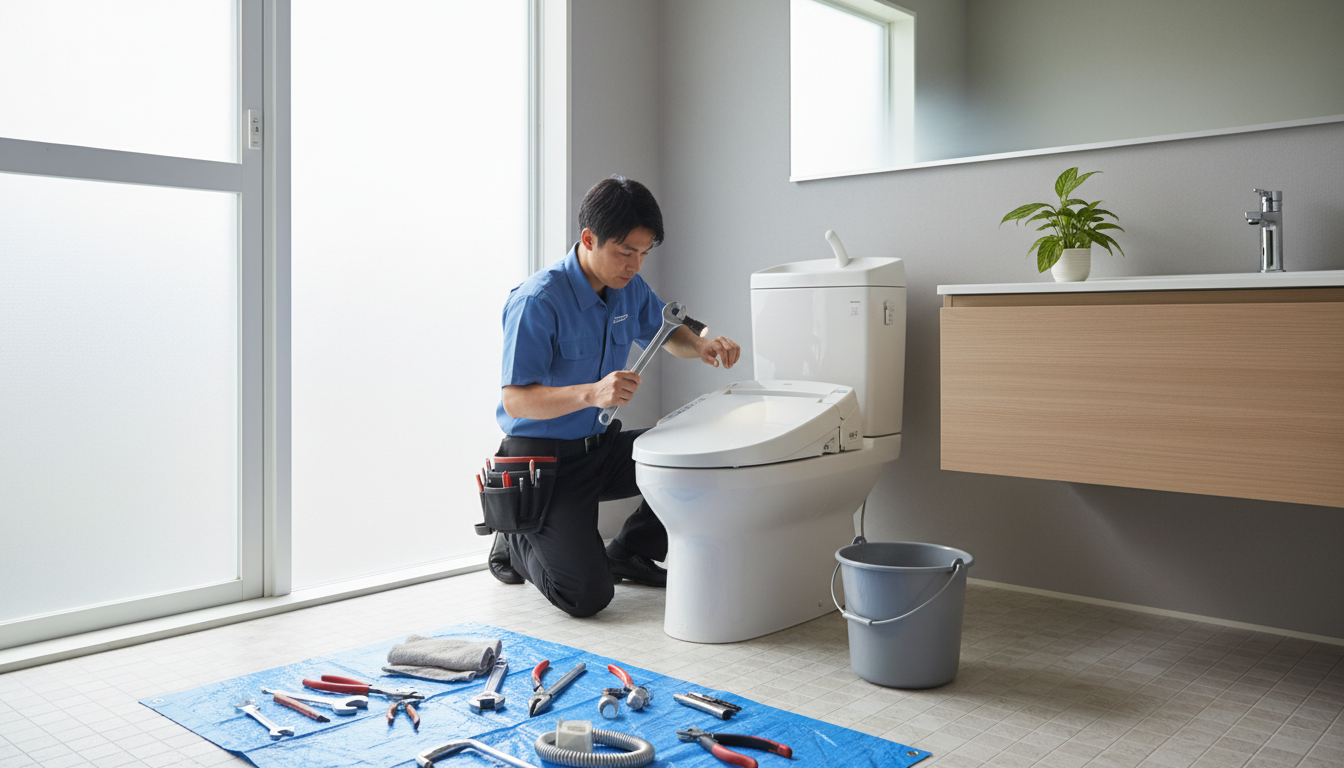 さいたま市中央区のトイレつまり修理料金の相場に関する画像