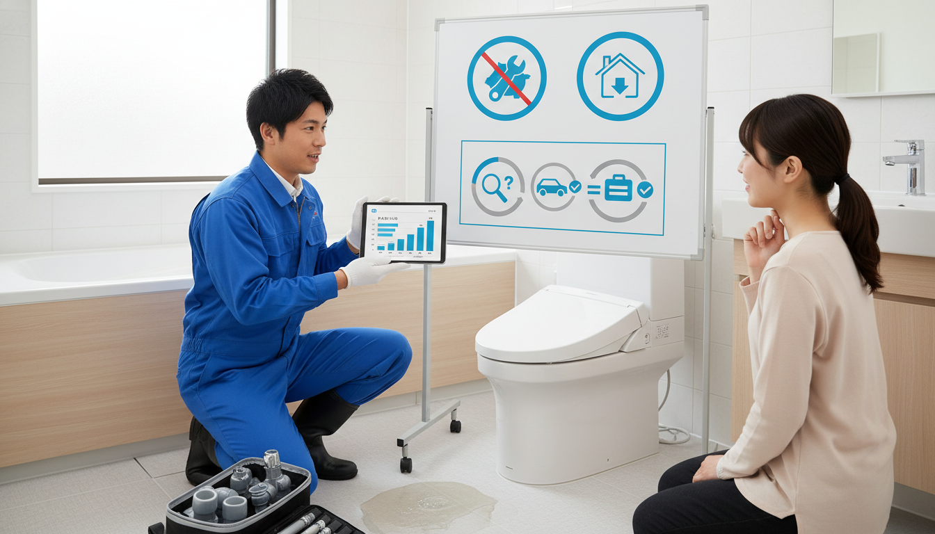 ポイント1：料金体系の明確さに関する画像