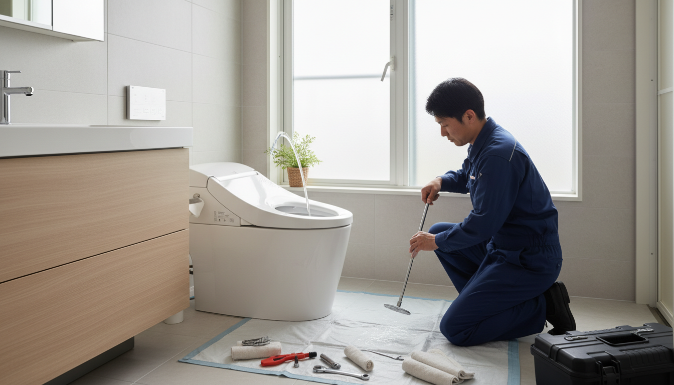 川口市で評価の高いトイレつまり修理業者一覧に関する画像