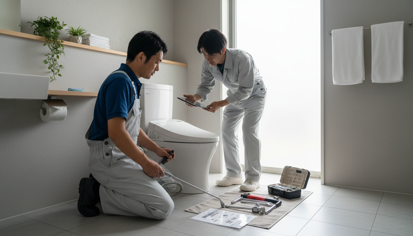 秩父郡横瀬町のトイレつまり修理にかかる料金相場は?に関する画像