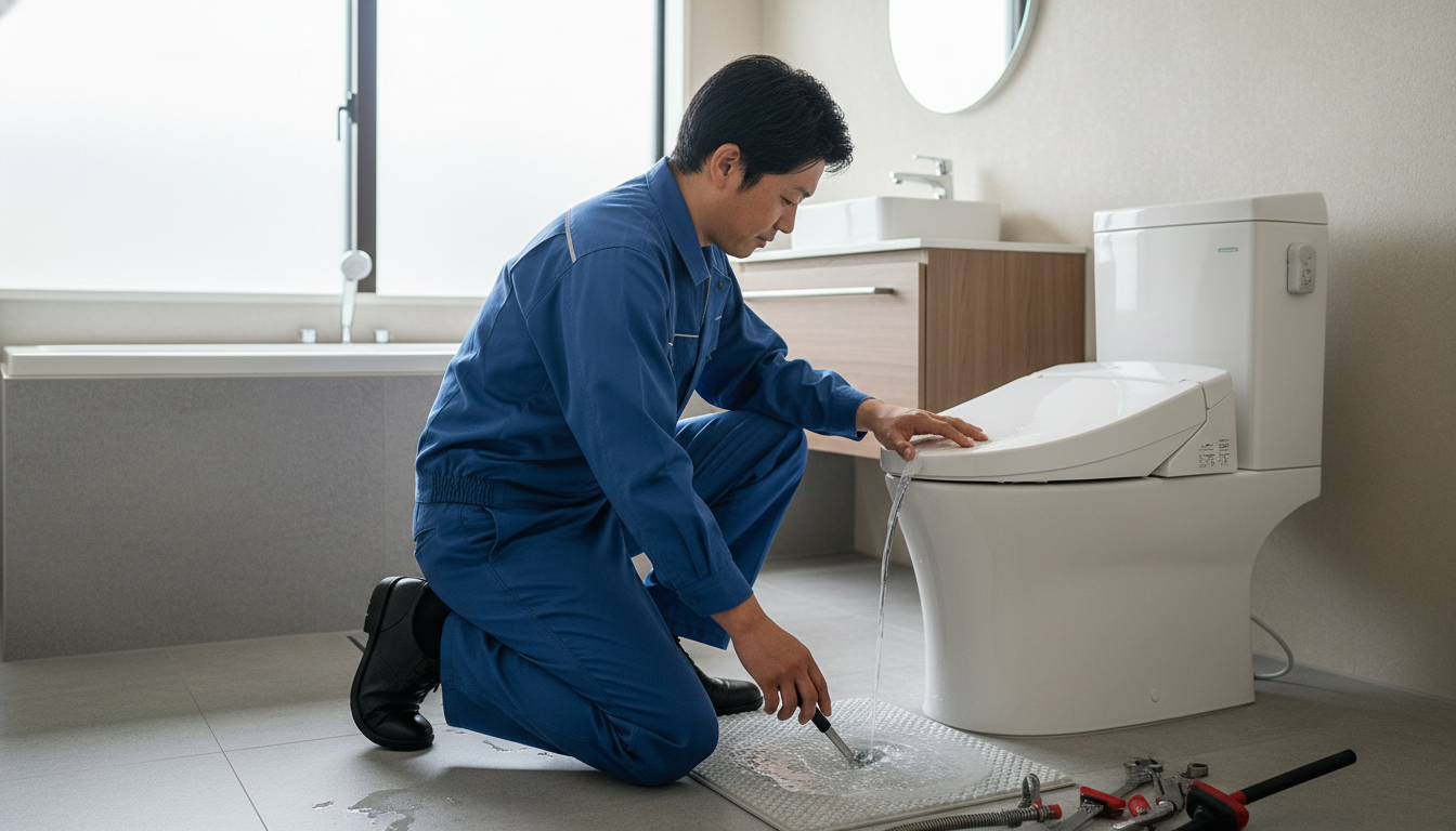 長瀞町でトイレつまり修理を依頼する際の料金相場に関する画像