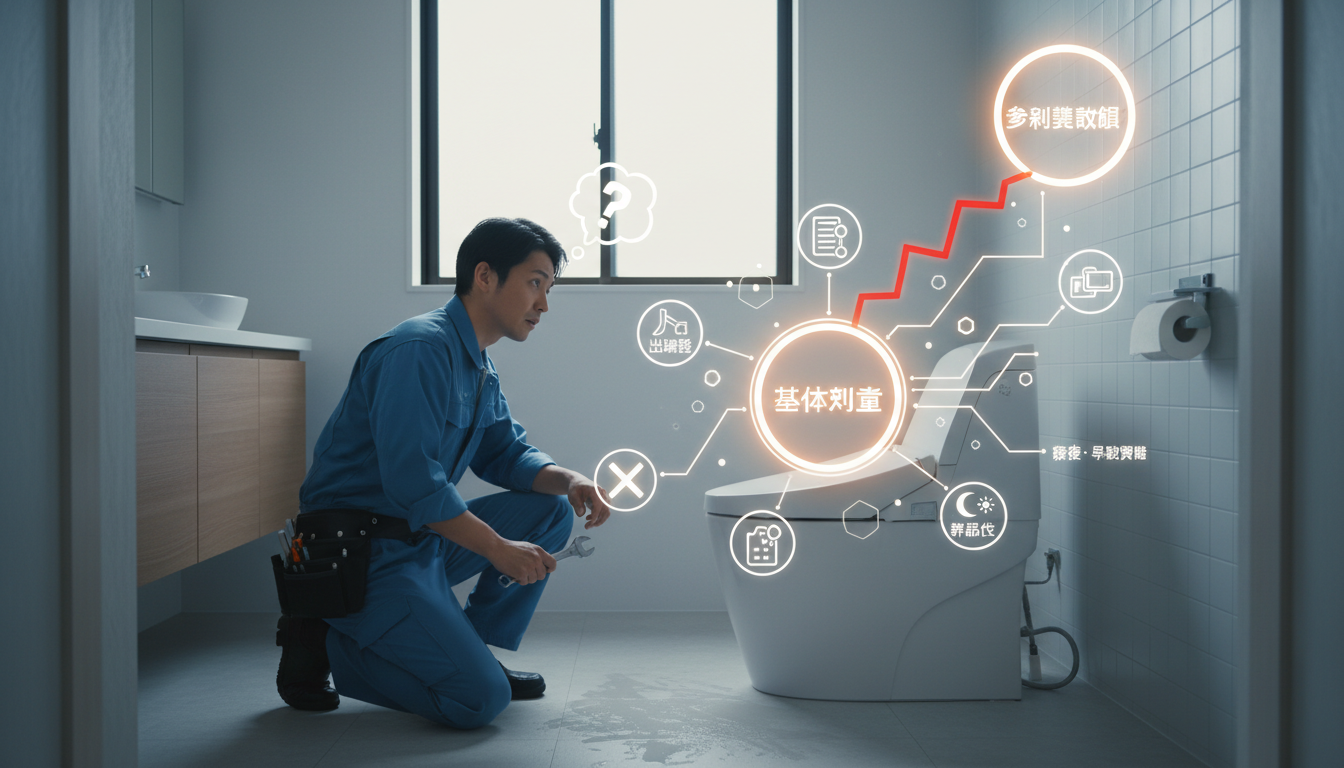 失敗しない!料金体系の明確さを必ずチェックに関する画像