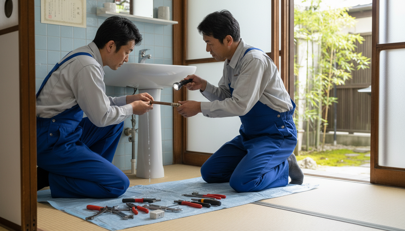 1. 水道局指定工事店であるかに関する画像