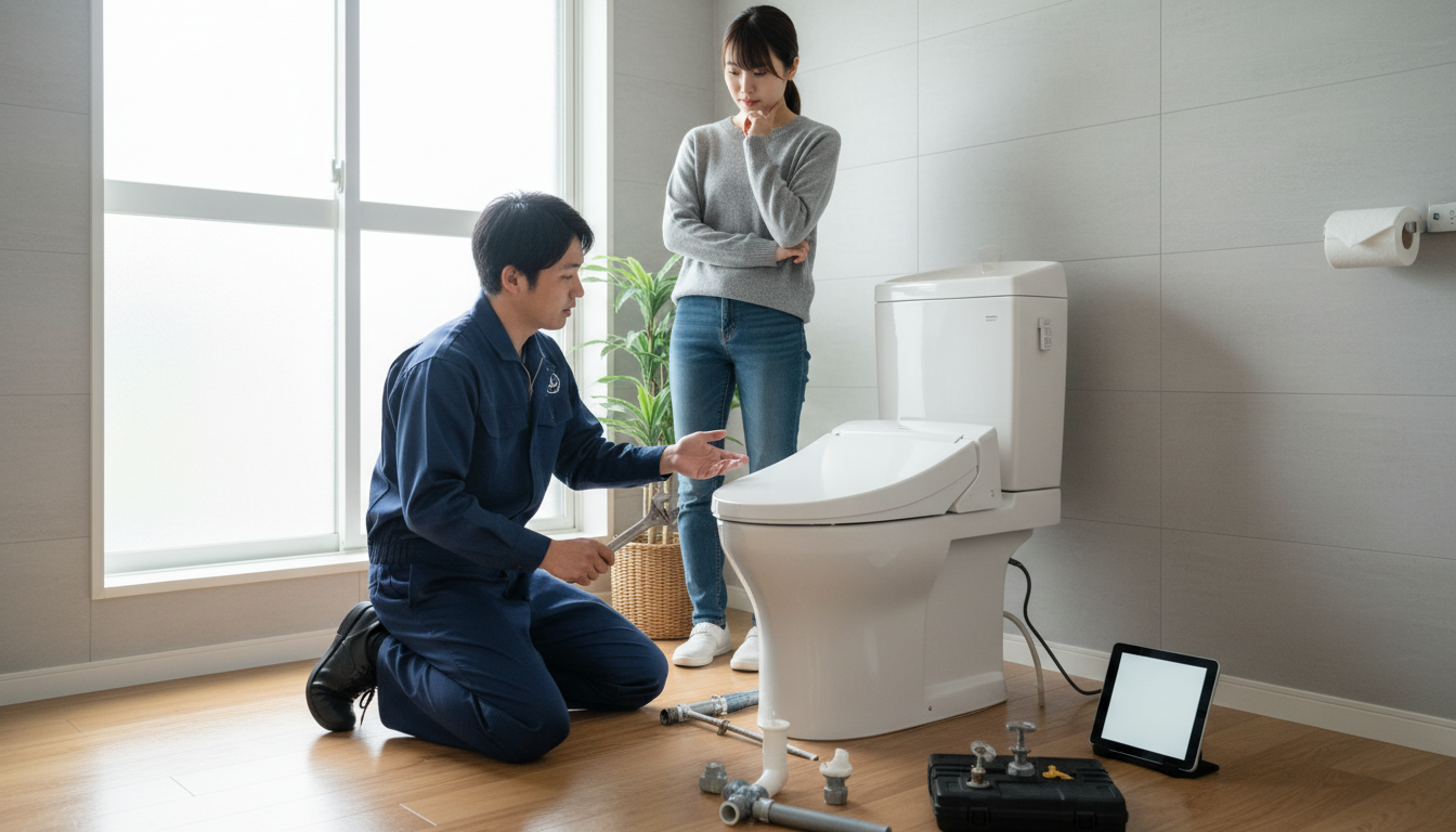 東松山市のトイレつまり修理にかかる料金相場は？に関する画像