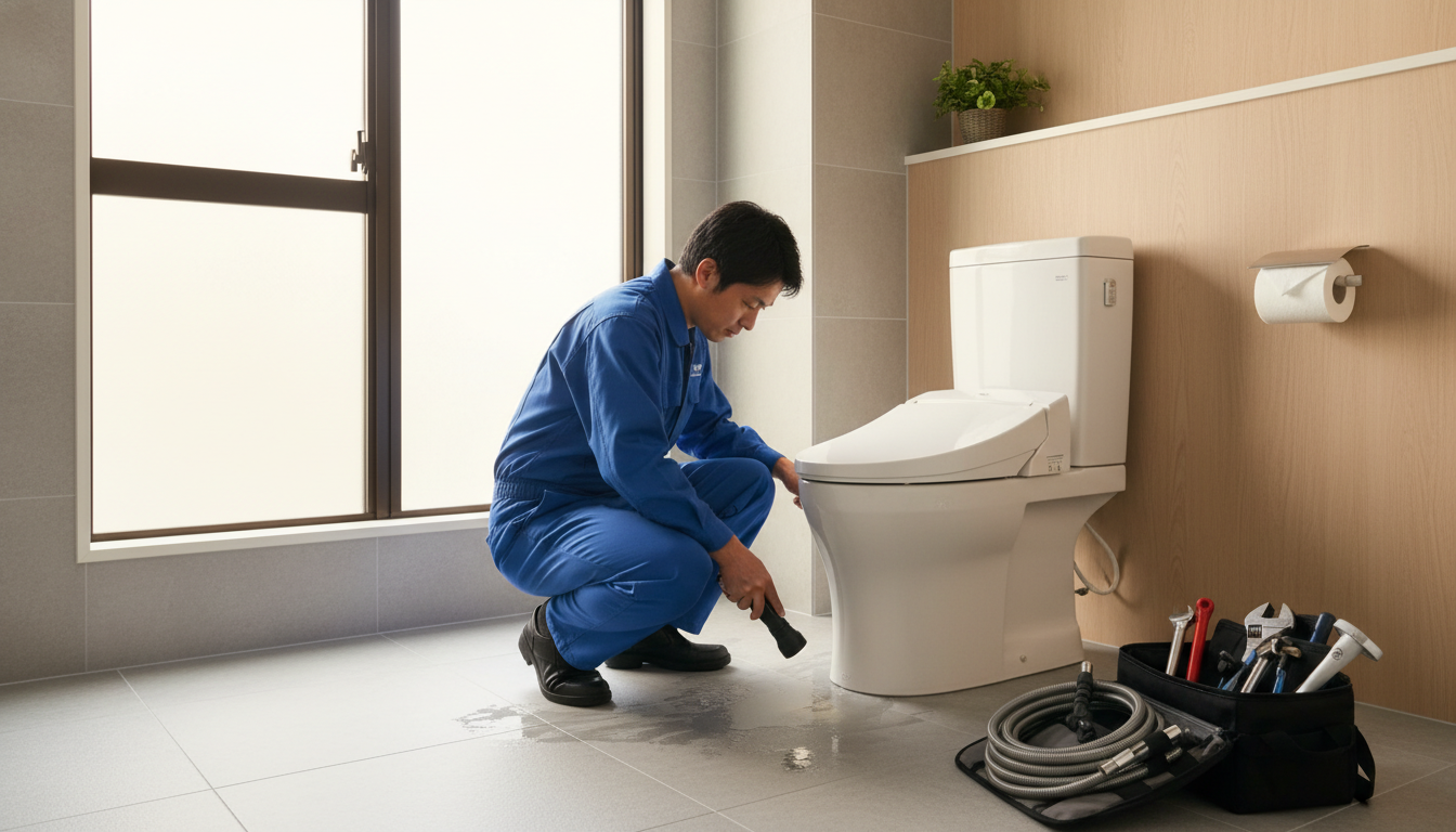 毛呂山町でトイレつまり修理業者を選ぶ際の重要ポイントに関する画像