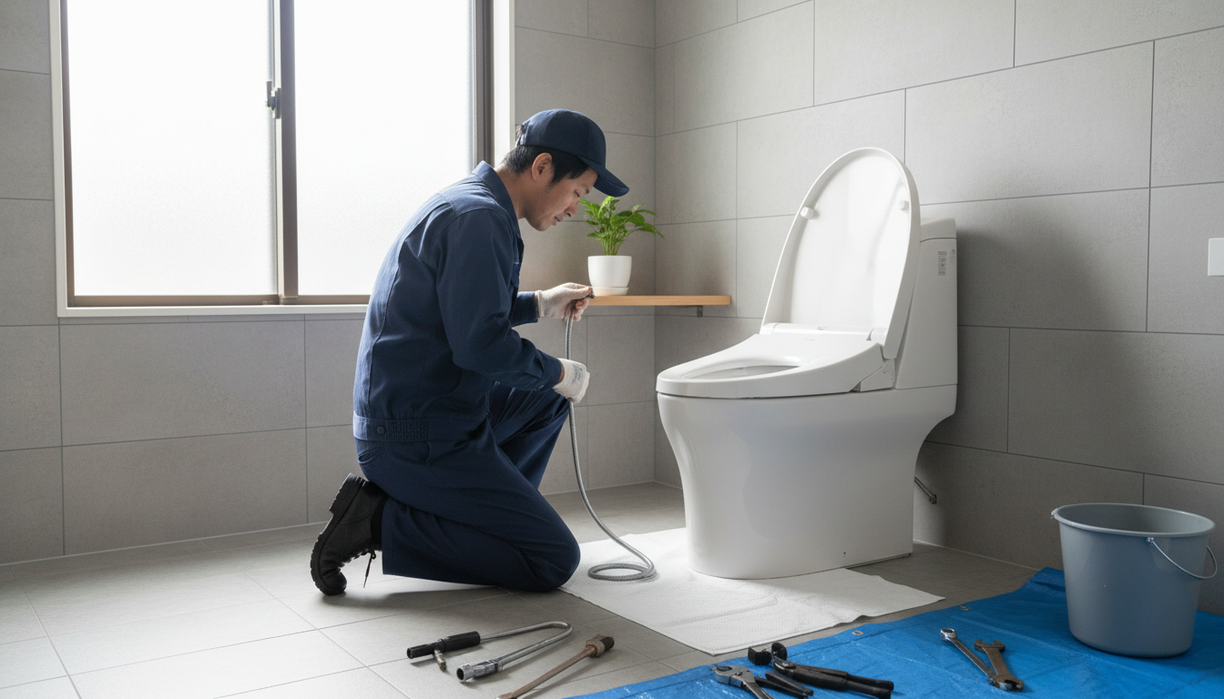 白岡市でトイレつまり修理業者を選ぶ際の重要ポイントに関する画像