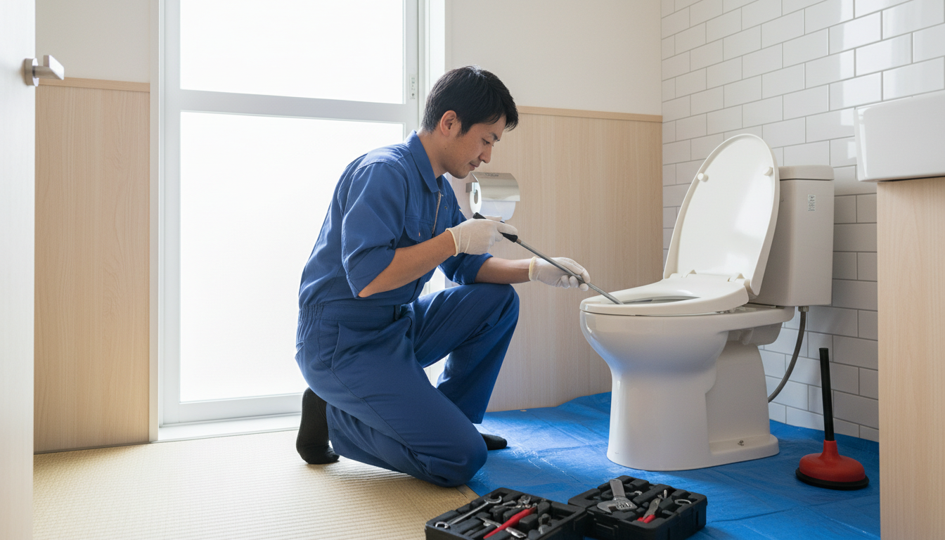 松伏町のトイレつまり修理料金の相場は？費用内訳を解説に関する画像