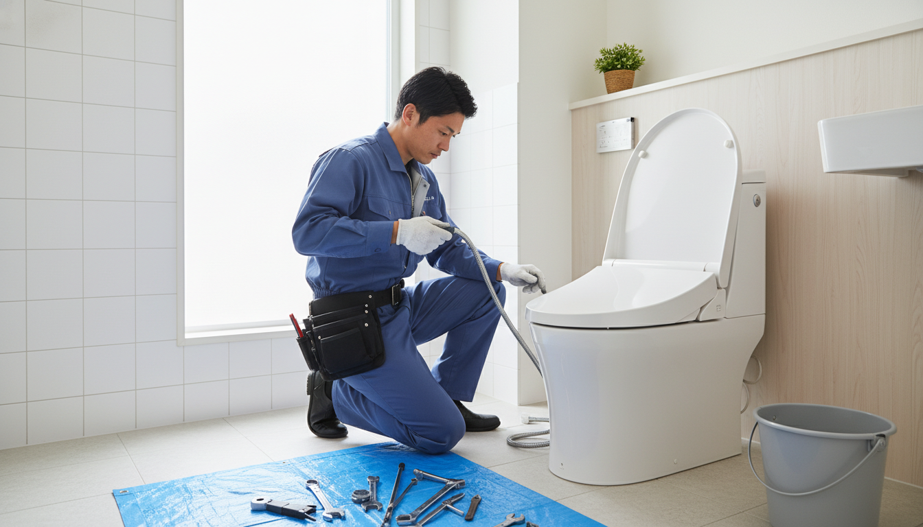 本庄市におけるトイレつまり修理の料金相場は？費用内訳も解説に関する画像