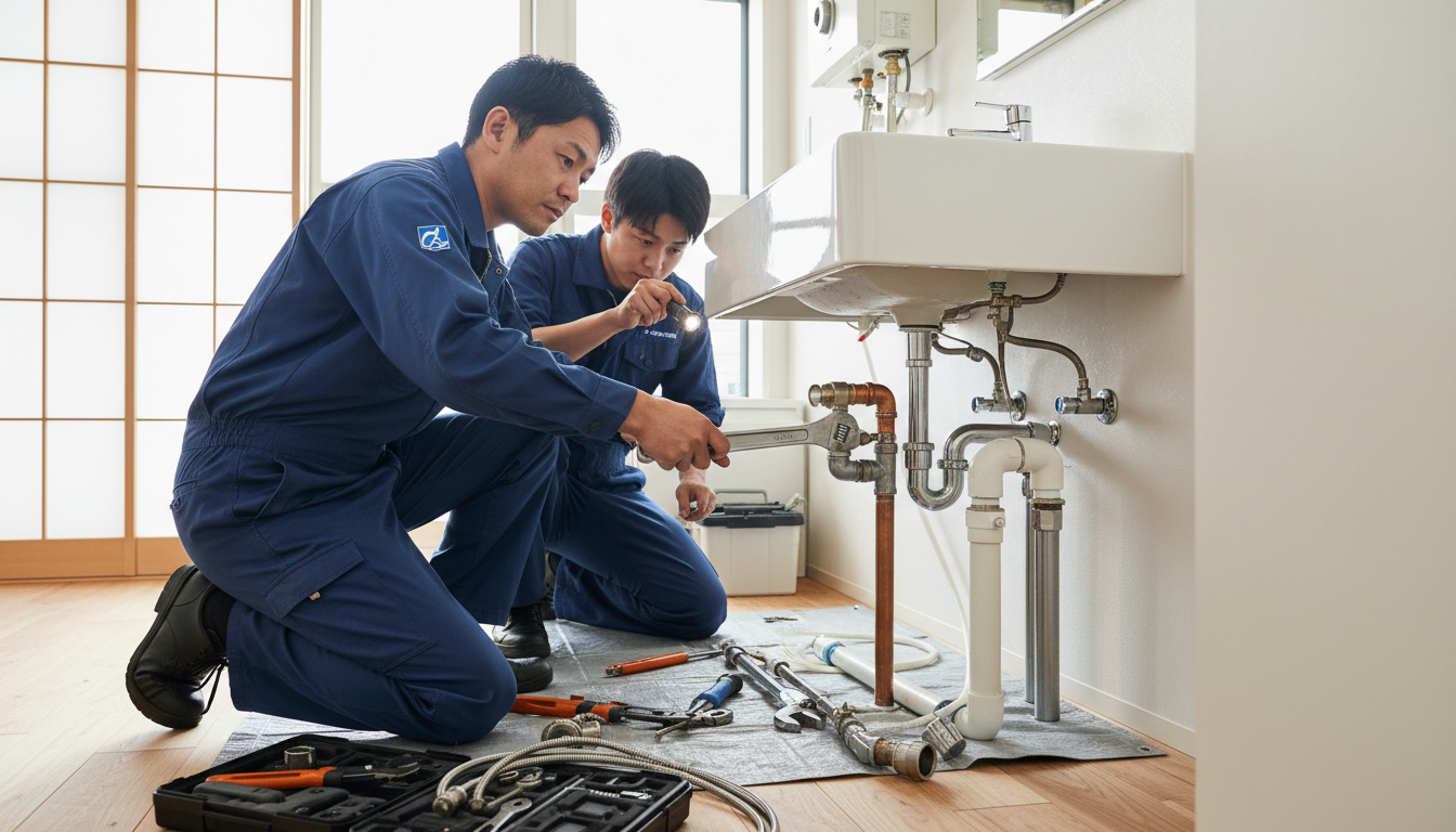 1. 水道局指定工事店であるかに関する画像