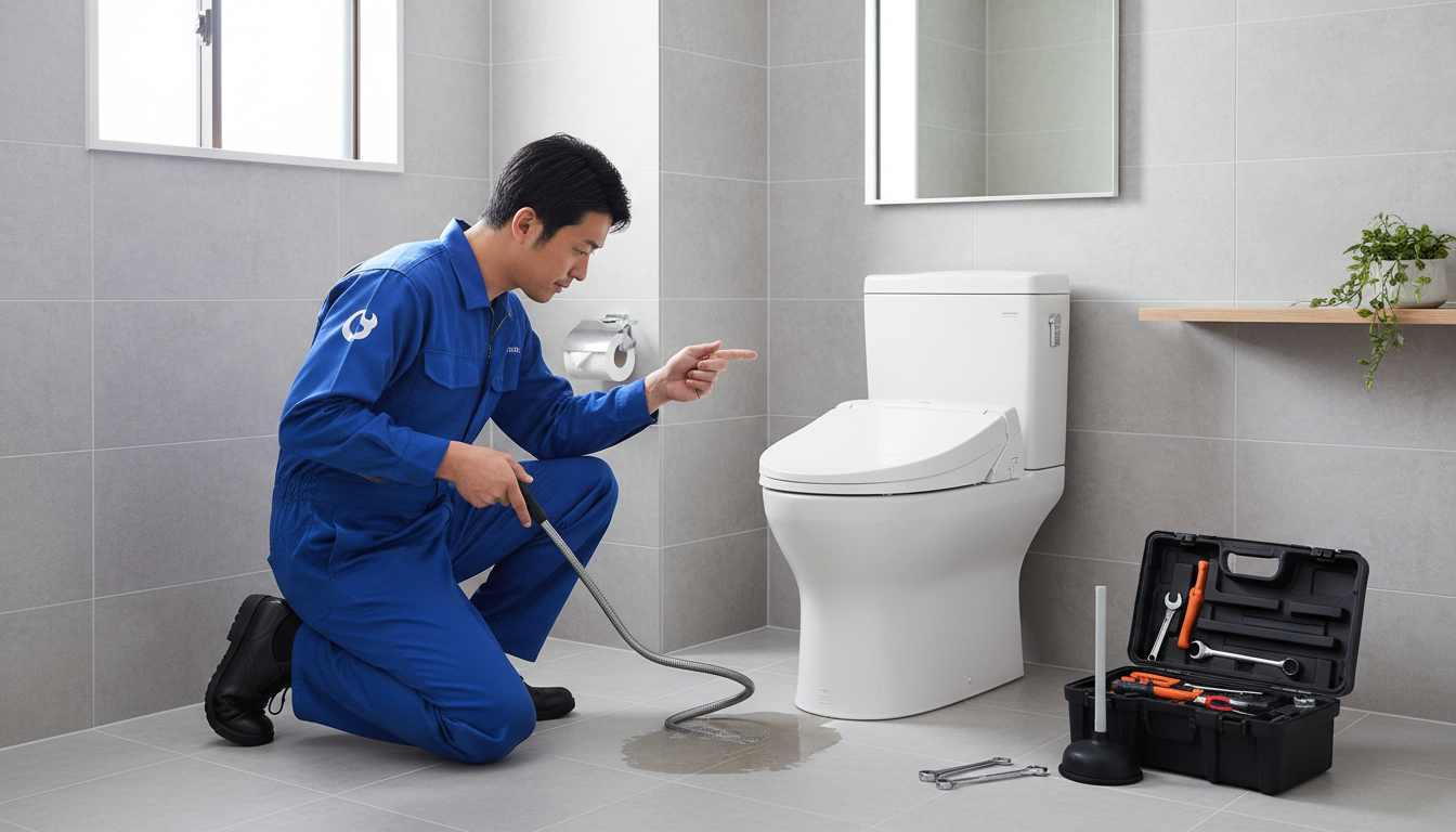 まずは確認！四日市市のトイレつまり修理料金の相場に関する画像