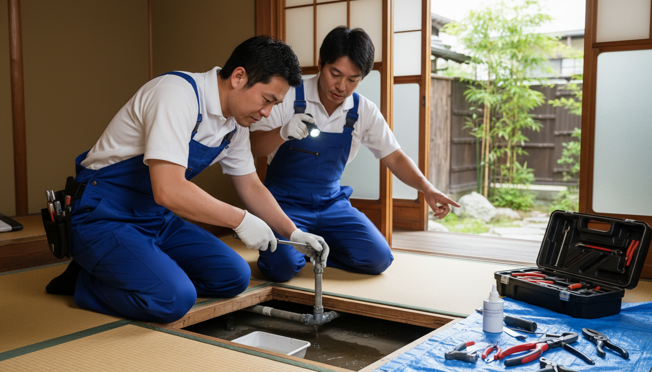 1. 水道局指定工事店であるかに関する画像