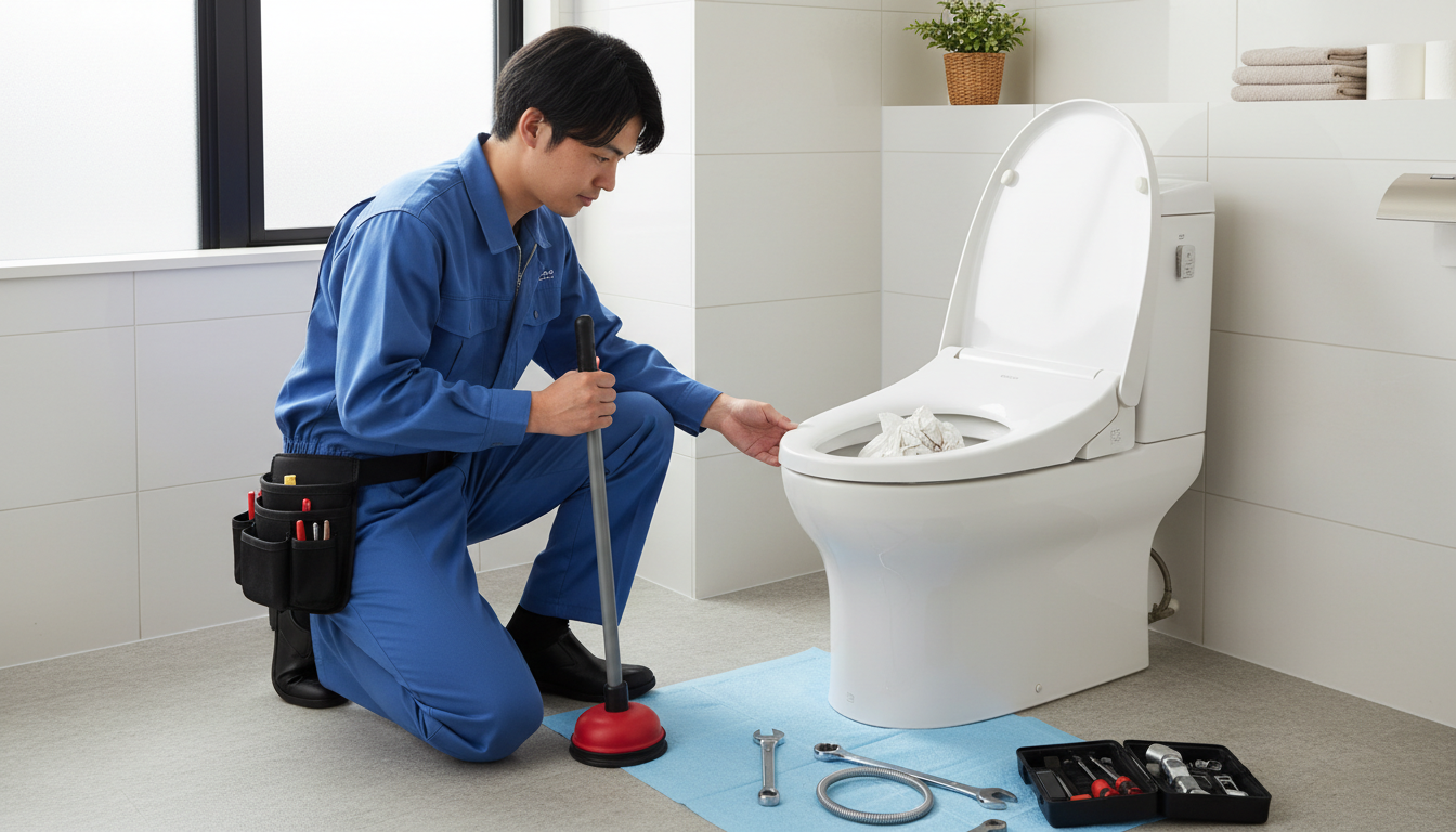 南伊勢町でトイレつまりが起きたら?慌てず対処するための基礎知識に関する画像