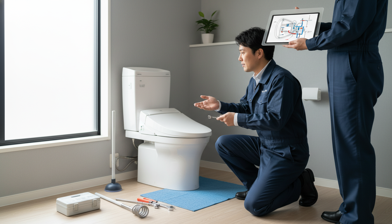 寒河江市で信頼できるトイレつまり修理業者の選び方 5つのポイントに関する画像