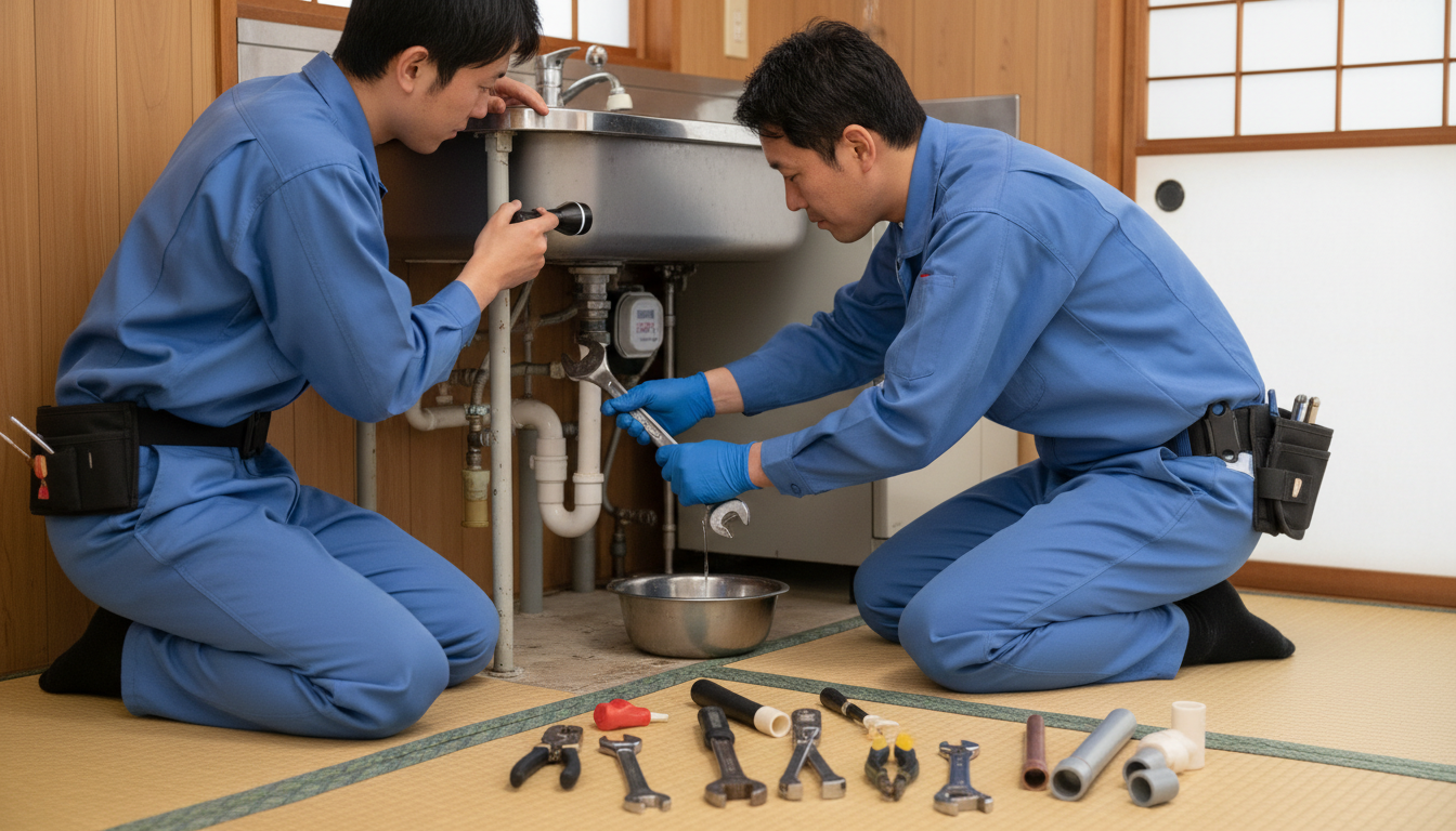 1. 水道局指定工事店であるかに関する画像