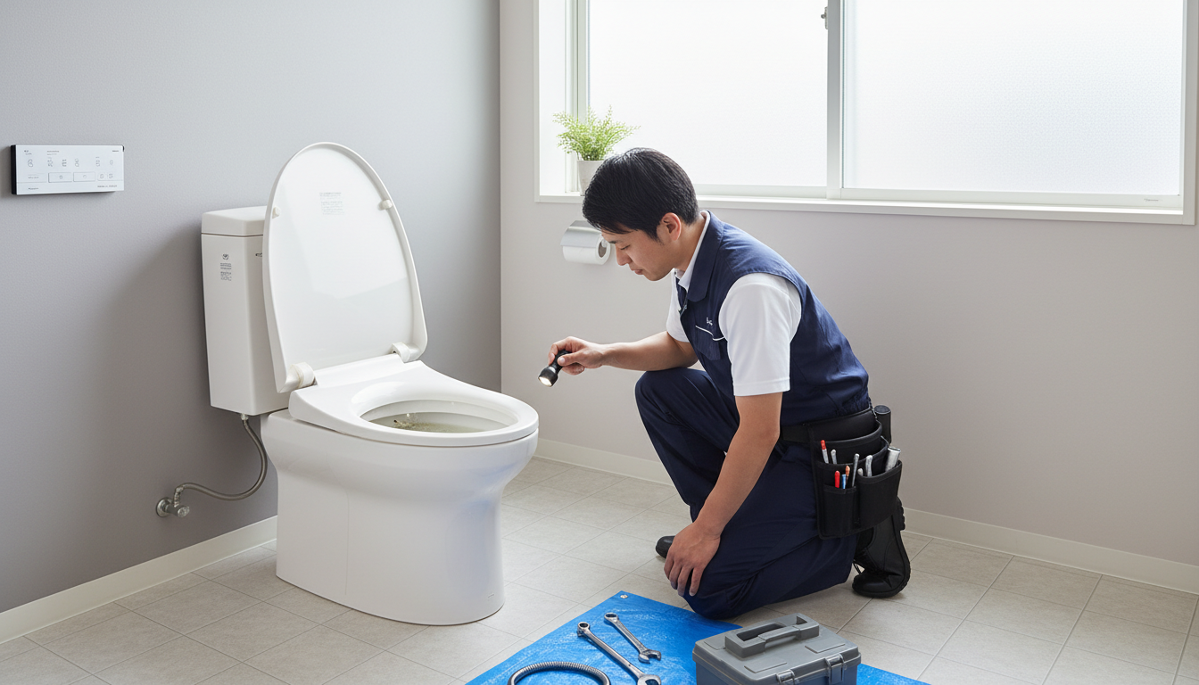 白鷹町のトイレつまり修理料金相場は？費用の内訳を徹底解説に関する画像