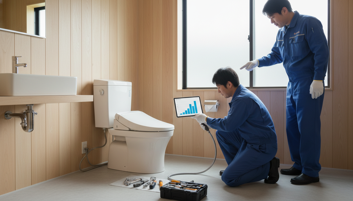 鶴岡市のトイレつまり修理料金の相場は？に関する画像