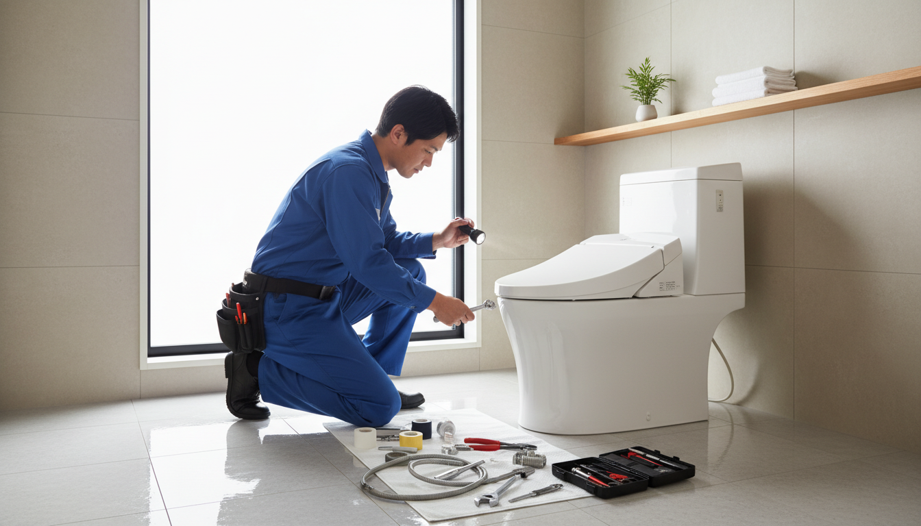 米沢市のトイレつまり修理業者の料金相場と内訳に関する画像