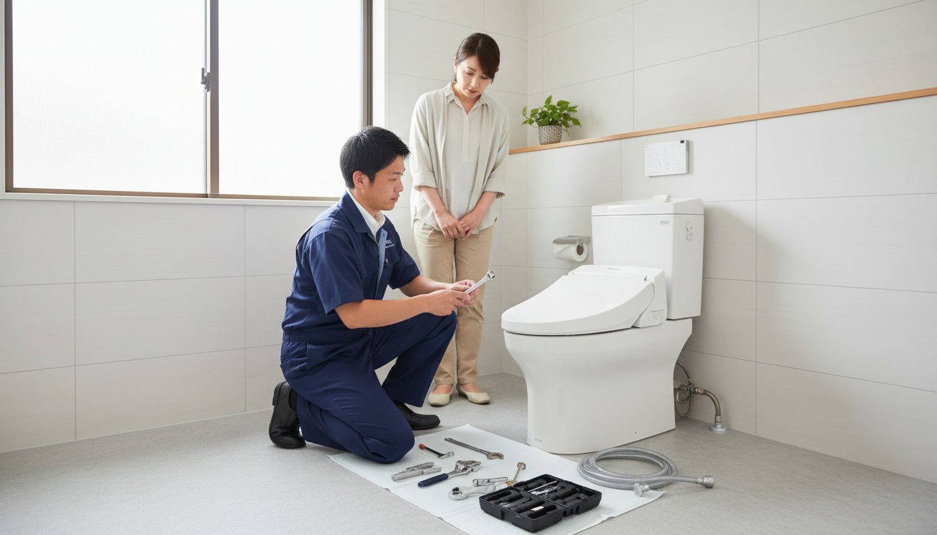 玖珂郡和木町のトイレつまり修理業者選びで失敗しないための5つのポイントに関する画像