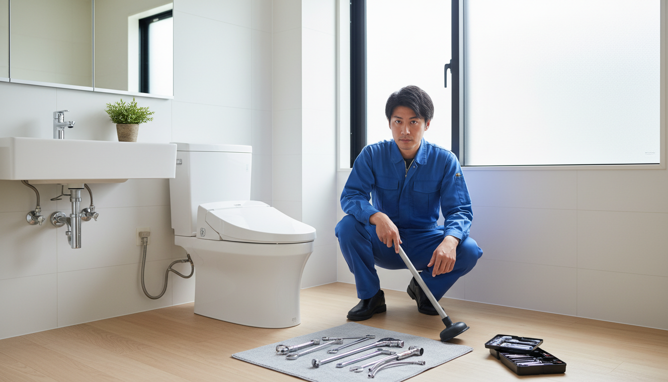 山口市のトイレつまり修理業者の料金相場に関する画像