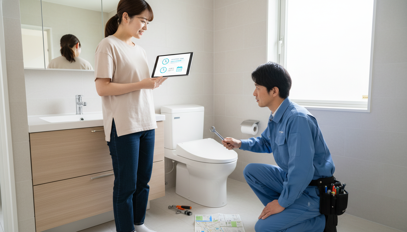 対応の速さと受付時間を確認するに関する画像