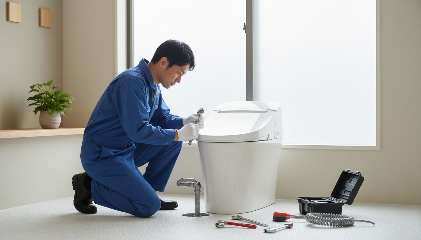 甲良町でトイレつまり修理業者を選ぶ際の5つの重要ポイントに関する画像