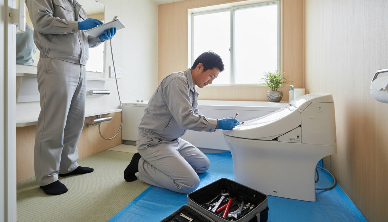 草津市のトイレつまり修理料金の相場は?に関する画像