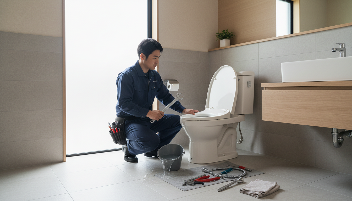 いちき串木野市のトイレつまり修理の料金相場は?に関する画像