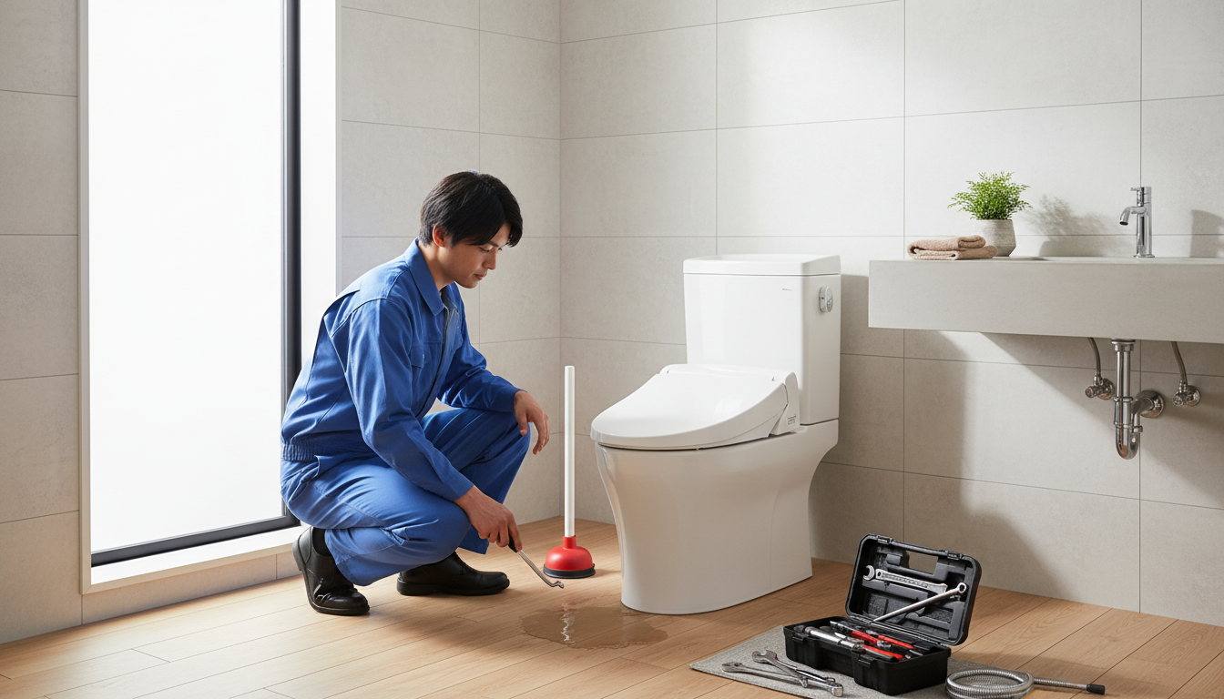 薩摩川内市でトイレつまり修理業者を選ぶ5つの重要ポイントに関する画像