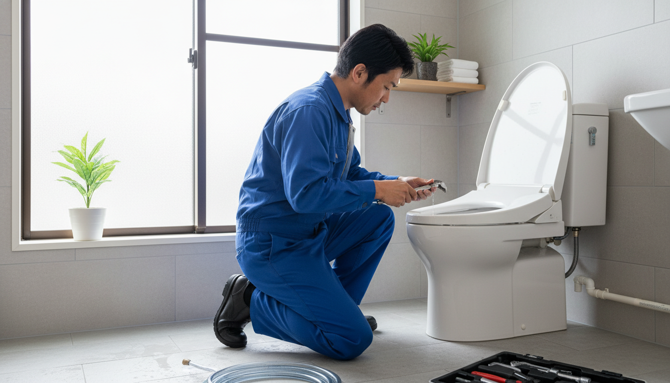 曽於市で信頼できるトイレつまり修理業者の選び方に関する画像