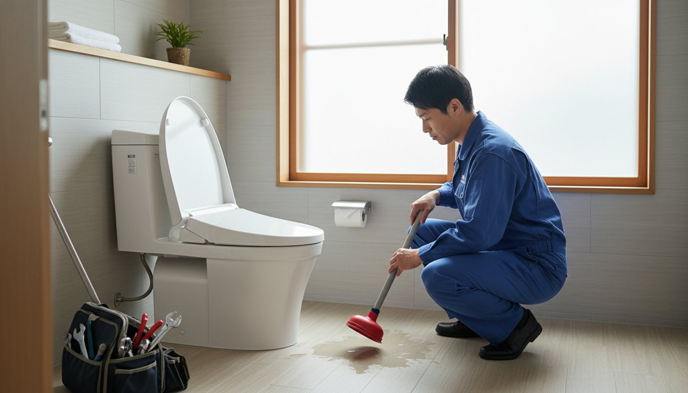 枕崎市のトイレつまり修理の料金相場は？費用が決まる仕組みに関する画像