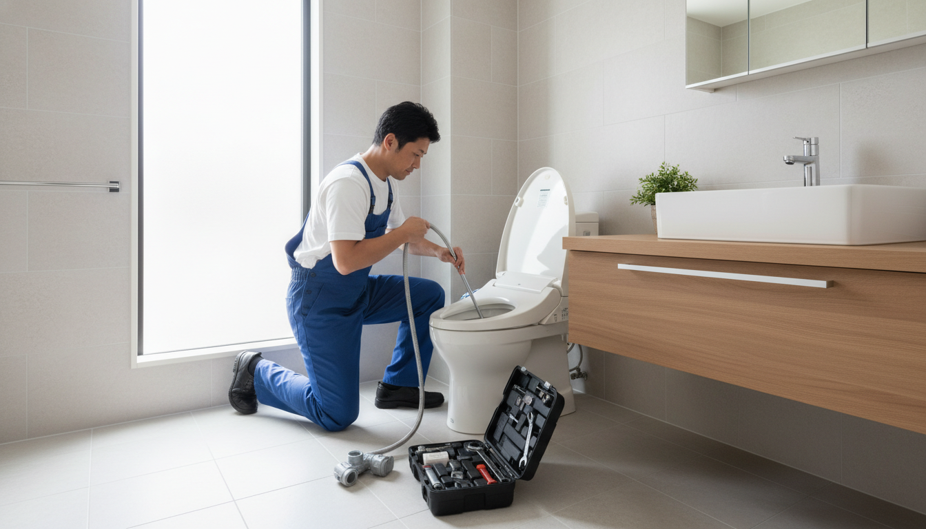 井川町でのトイレつまり修理の料金相場は？に関する画像